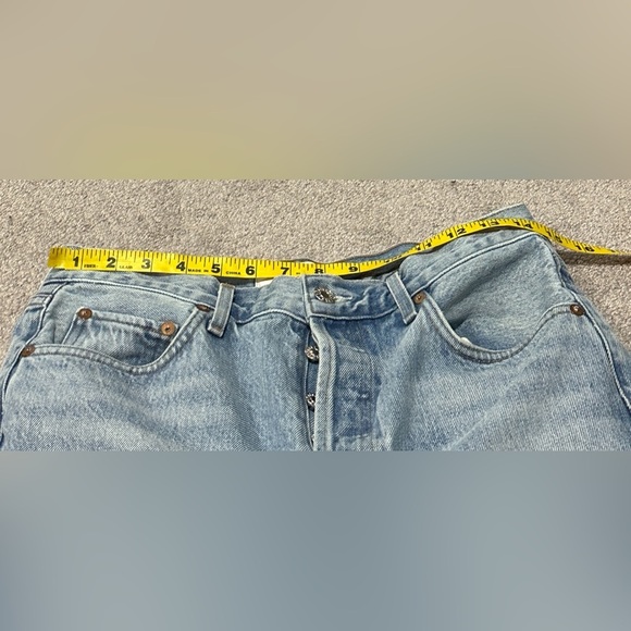 Agolde Riley High Rise Straight Leg Crop Jean Normcore - Picture 8 of 11